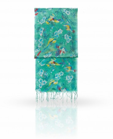 Палантин Женский S-SPARROW/TURQU